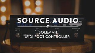 Source Audio Soleman MIDI Foot Controller | Reverb Gear Demo