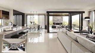 Open Plan Living Space Interior Design Ideas || Open Plan Kitchen Living Room Ideas |