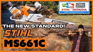 The STIHL MS661C Chainsaw is the new standard for tree professionals!