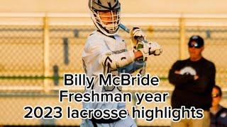 Billy McBride 2026 freshman year highlights (2023)