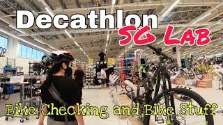 Decathlon Singapore Lab - Bike check and bike stuff - Short ride and Restock of Items