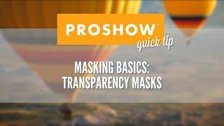 Masking Basics: Transparency Masks