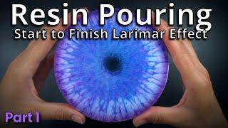 #251 Larimar Effect testing Dutch Products / EASY RESIN ART / Part 1 using River and Art Epoxy