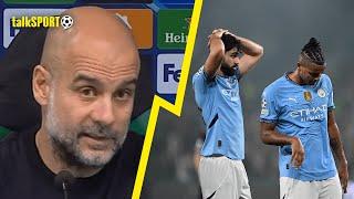 Pep Guardiola REACTS to Man City’s SHOCKING Champions League DEFEAT to Ruben Amorim’s Sporting CP! 