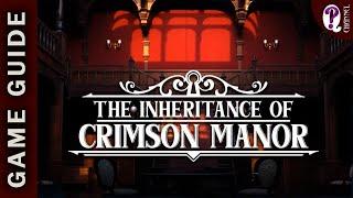 The Inheritance Of Crimson Manor || Full Game Expert Playthrough 100%: All Achievements, All Endings