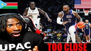 DESTRUCTION WAS NEAR... "SOUTH SUDAN vs USA | USAB SHOWCASE | FULL GAME HIGHLIGHTS" REACTION!