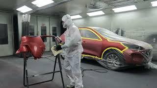 Unedited video paint code d4 on a ford escape