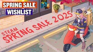 Steam Spring Sale 2025: My Wishlist & Predictions!