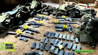 FGR decomisa armas tras cateo en un rancho de Chiapas | Noticias con Nacho Lozano