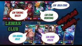 Obrolan Panas,Clint The Real Abang Jago,Cewe Polos Bahas Batang-Batangan | Mobile Legends Indonesia