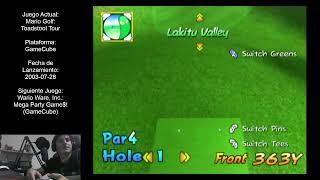 [#340-4] Mario Golf: Toadstool Tour (GameCube)