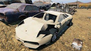 Encuentro un Lamborghini Murciélago LP 670-4 Abandonado En El Desguace | CMS21