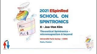 Joo-Von Kim - Theoretical Spintronics - ESpinRed School on Spintronics 8