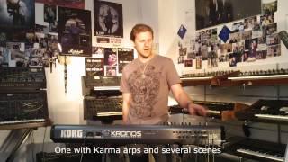 Korg Kronos "Jarre" Combi Pack - Dan Stesco 'Polymoog'