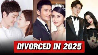 TOP 10 C-DRAMA COUPLES WHO ARE DEVORCED IN REAL LIFE | Hans Zhang | Dilraba Dilmurat | Zhao Liying