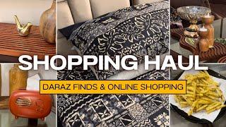 Shopping Haul | Daraz Finds | Online Shopping | Bhoja’s Accessories | @NishatLinenofficial