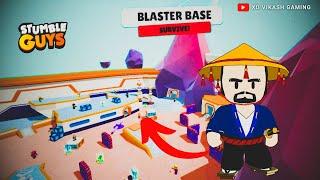 Stumble Guys Blaster Base Map Gameplay | Xd Vikash Gaming #roadto6k