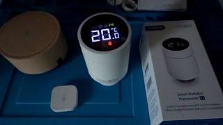 Aqara E1 SRTS-A01 умная термоголовка на радиатор отопления терморегулятор батареи ZigBee3.0 с Алисой