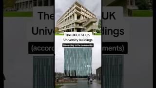 Ugliest UK Uni Buildings #university #student #studentlife #ranking #knowledge #facts #uni #students