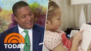 Craig Melvin Gets Emotional Talking About Sibby Learning To Read