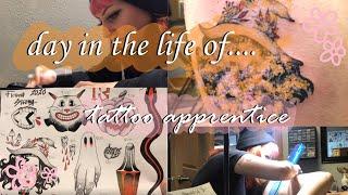  day in the life as a tattoo apprentice 