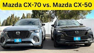 2025 Mazda CX-50 vs. CX-70 | Honest Review