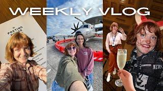 wine tastings, halloween costumes & staying too busy | Weekly Vlog 10 | 24