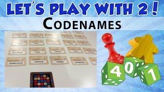 Let's Play with 2: Codenames