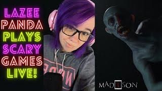 Playing Scary Horror Games so you dont have to!! Finishing Madison in the DARK!!