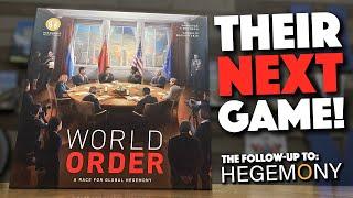 World Order First Look - From the Creators of Hegemony!