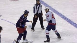 Tom Wilson vs Josh Anderson Feb 6, 2018