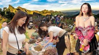 CHỢ CỦA NGƯỜI MÔNG ĐỎ TỦA CHÙA BÁN NHỮNG THỨ LẠ CHƯA TỪNG THẤY