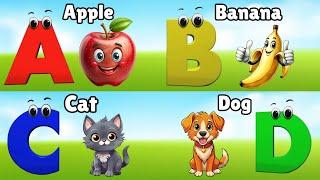 Phonics Song for Toddlers | Phonics Sounds of Alphabet A to Z | ABC Phonic Rhyme | Abcd