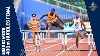 Men's 400m hurdles final - 2025 NCAA outdoor track and field championships