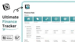 The best Finance Tracker in Notion!