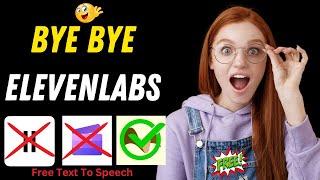 STOP Using Elevenlabs ,Elevenlabs Alternative Ai Tool for 100% Free | FREE "Text to Speech Tool"