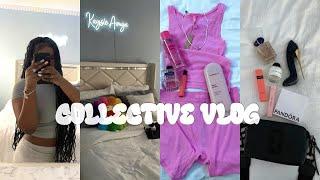 [collective vlog] summer days.* | room decor, work, hygiene pickups, unboxing packages