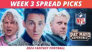 2024 Week 3 Spread Picks, NFL Game Predictions, Survivor Picks | Cust Corner: Drive Thru Quickness