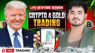 Crypto & Gold Live Trading || 20th Jan || The Trade Room -  Mayank Raj