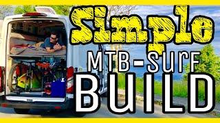 Ford Transit Van Build : Simple MTB / Surf / Camper  Van