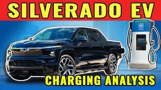 Chevrolet Silverado EV DC Fast Charging Analysis. How Fast Does It Charge?