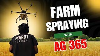 Best Agriculture Drone in India : Spray 1 Acre in Just 7 Minutes with AG 365