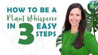 3 Easy Tips on Becoming a Plant Whisperer | Houseplant Resource Center