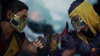 Mortal Kombat 1 - Scorpion vs Dark Scorpion (Very hard)