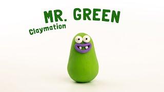 Stop Motion | Mr Green | A Character clay Animation & Behind the Scenes