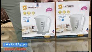 SAYONApps Electric Kettle