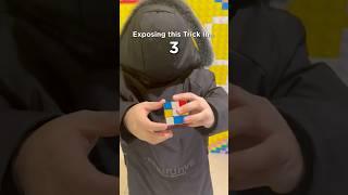 Exposing This Rubik's Cube Trick...