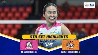 AKARI vs. FARM FRESH | SET 5 GAME HIGHLIGHTS | 2024-25 PVL ALL-FILIPINO CONFERENCE | MARCH 4, 2025