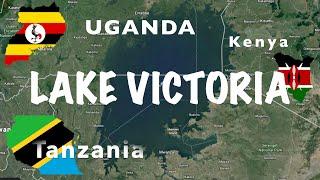 Lake Victoria. The  lake Between Uganda, Kenya and Tanzania