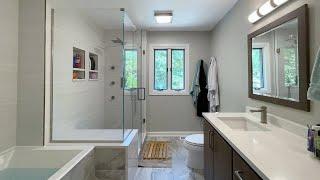 Master And Guest Bathrooms Remodel in Bowmanville (Chicago, IL) by 123 Remodeling